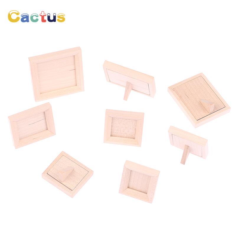 1Pc 1/12 Puppenhaus Miniatur H – Engraved Wood Frame Bewertung und Preis