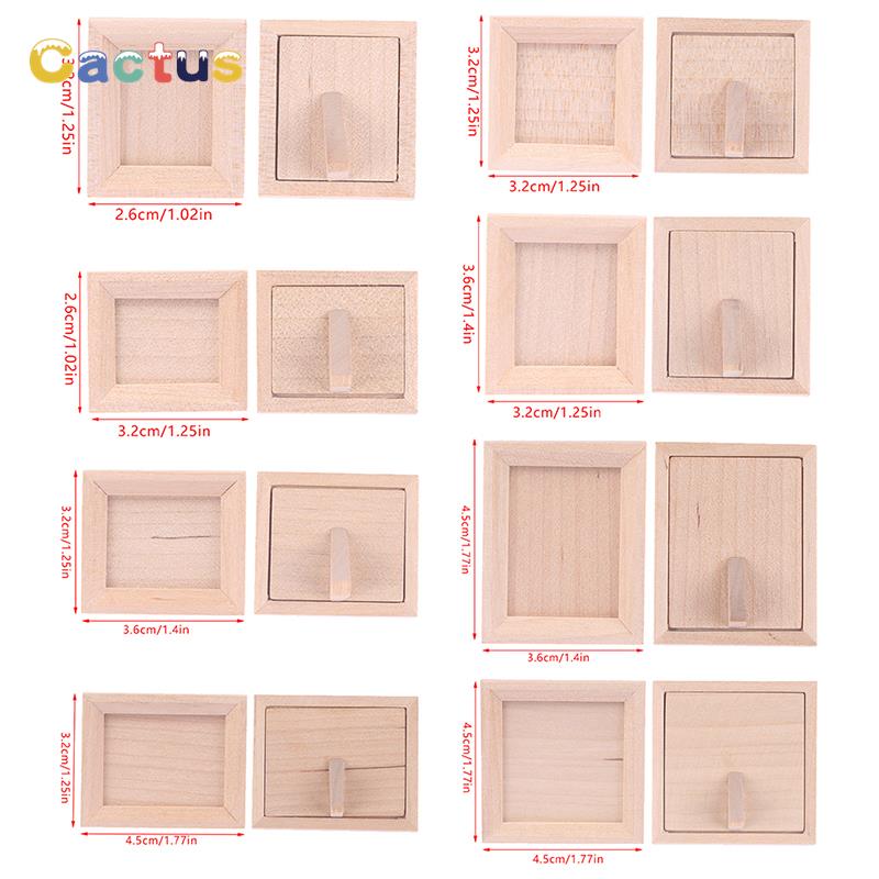 1Pc 1/12 Puppenhaus Miniatur H – Engraved Wood Frame Bewertung und Preis