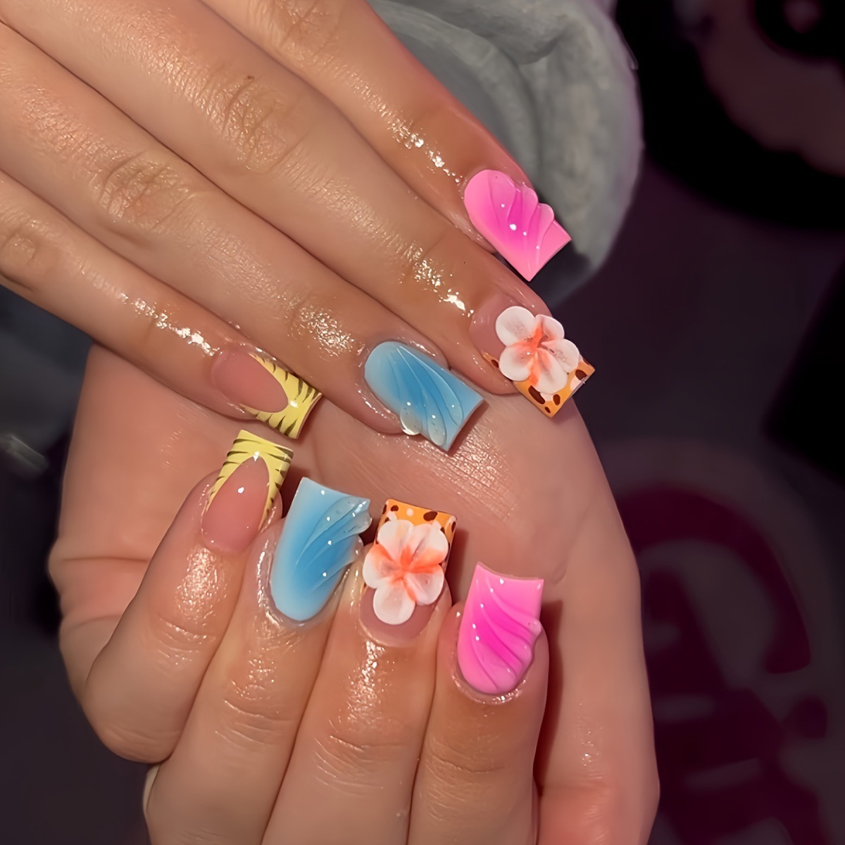 24 Stück kurze künstliche Näge – Pressed Flower Art Bewertung und Preis